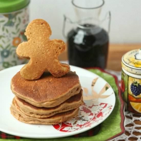 Lowfat Gingerbread Pancakes