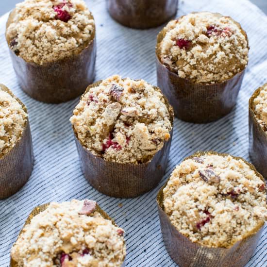 Cranberry Orange Bread with Pecans