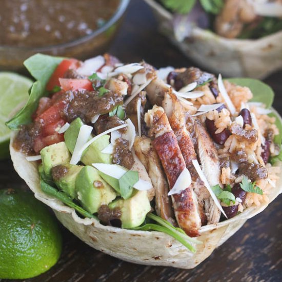 Jerk Chicken Salad Bowl