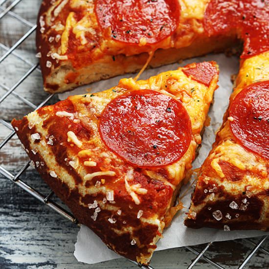 Pretzel Crust Pizza