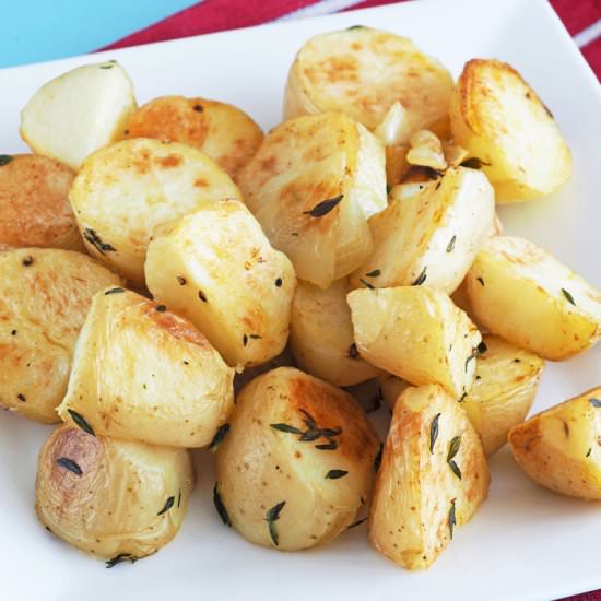 Roasted Thyme Potatoes