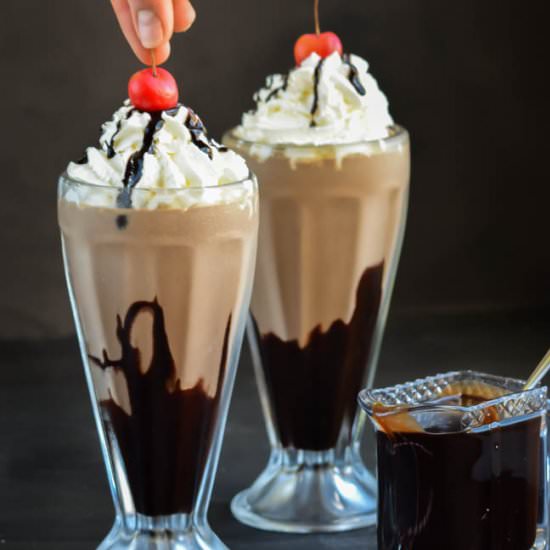 Chocolate Malts and Homemade Syrup