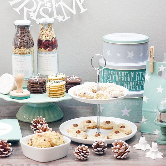 Sweet Table with X-Mas Cookies