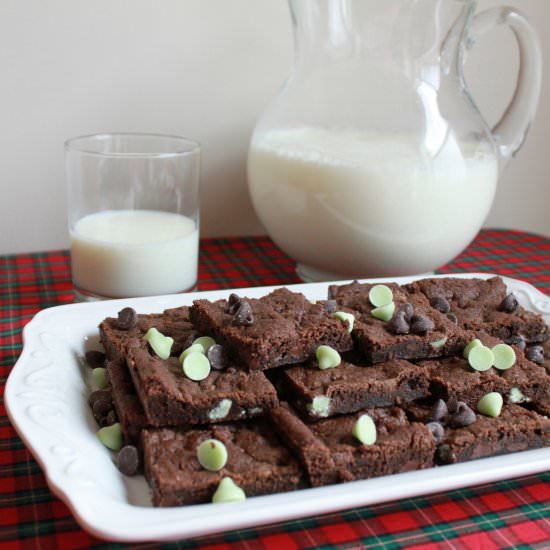 Chocolate Mint Chip Bars