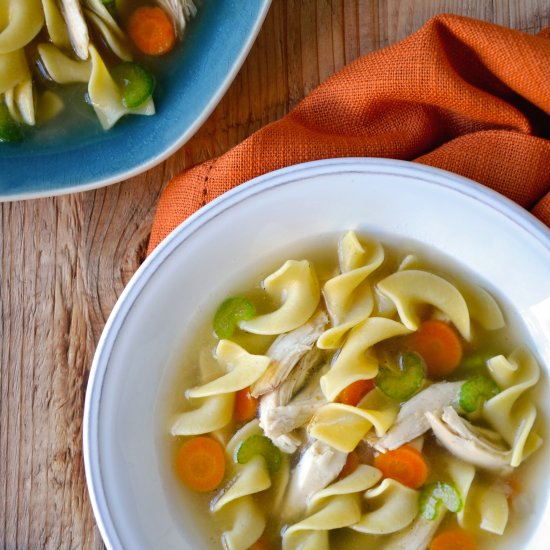 Slow Cooker Chicken Noodle Soup