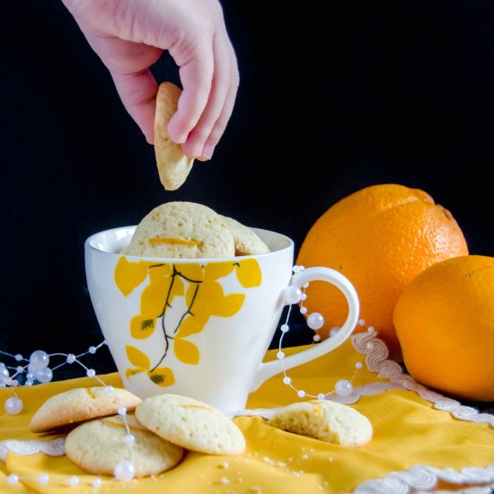 Citrus Wafer Cookies