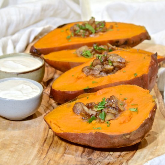 Sweet Potatoes with Chestnuts