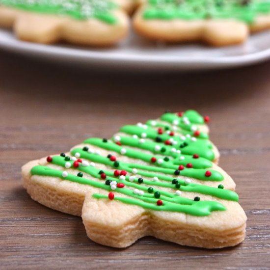 Christmas Cut-Out Sugar Cookies