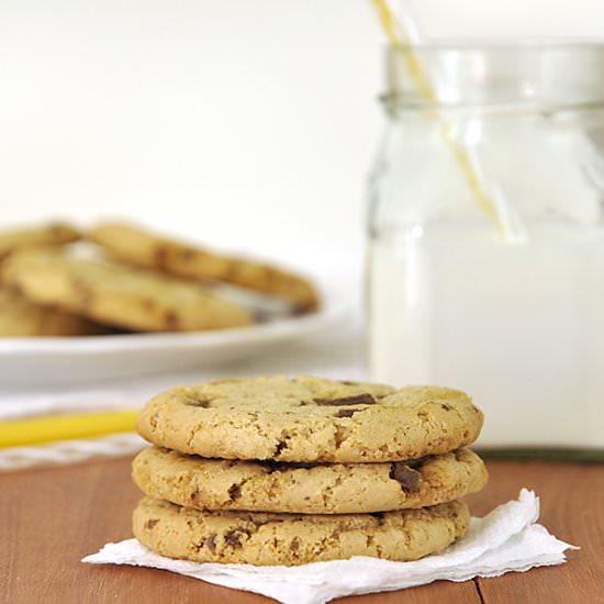 Olive Oil Chocolate Chunk Cookies