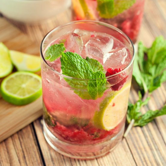 Raspberry Mojito