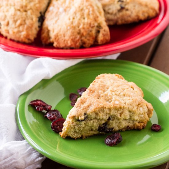 Cranberry Orange Scones