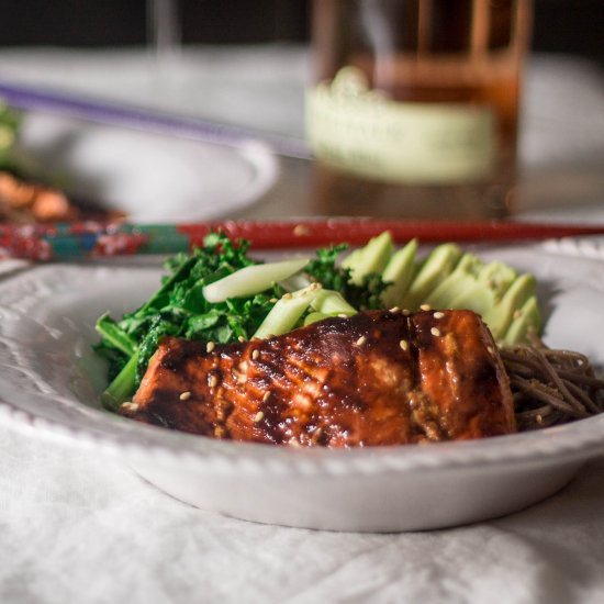 Miso Salmon Bowl