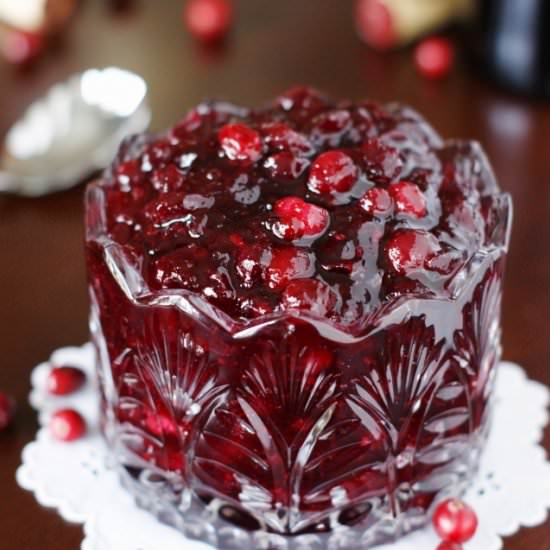 Cabernet Cranberry Sauce