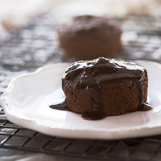 Sweet Potato Chocolate Puddings