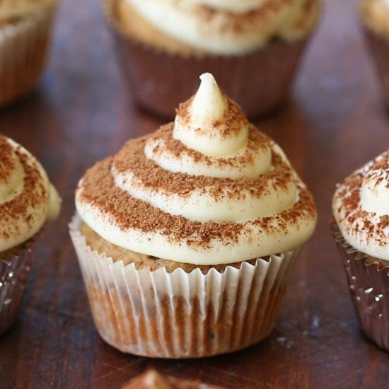 Tiramisu cupcakes