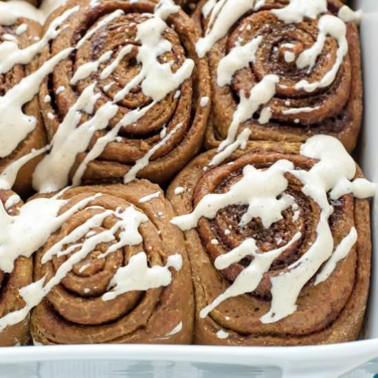 Gingerbread Cinnamon Rolls