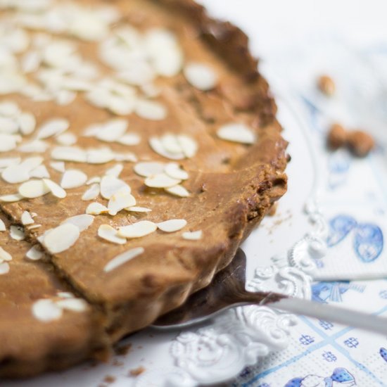 Dutch spiced pie w/ almond filling