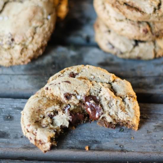 Olive Oil Chocolate Chip Cookies