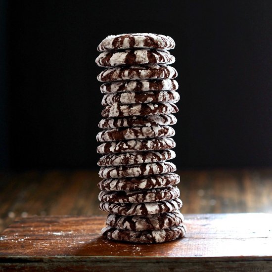 Mexican Chocolate Crinkles