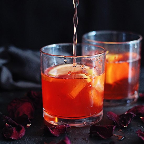 Rose Bourbon Cocktail