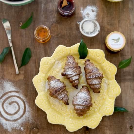 Carob Croissants