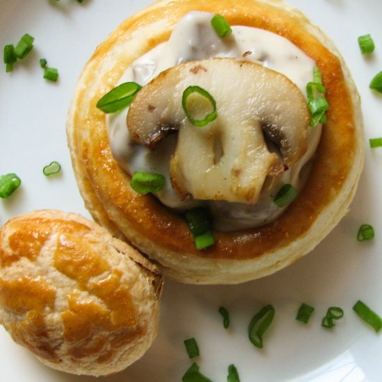 Mushroom Vol-au-vents