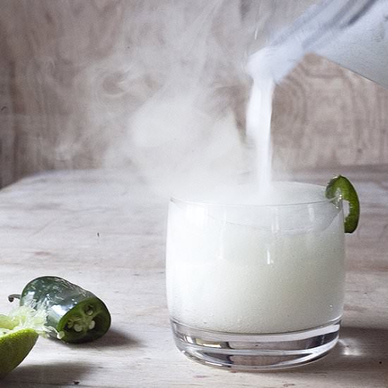 Smoked Tequila Ice