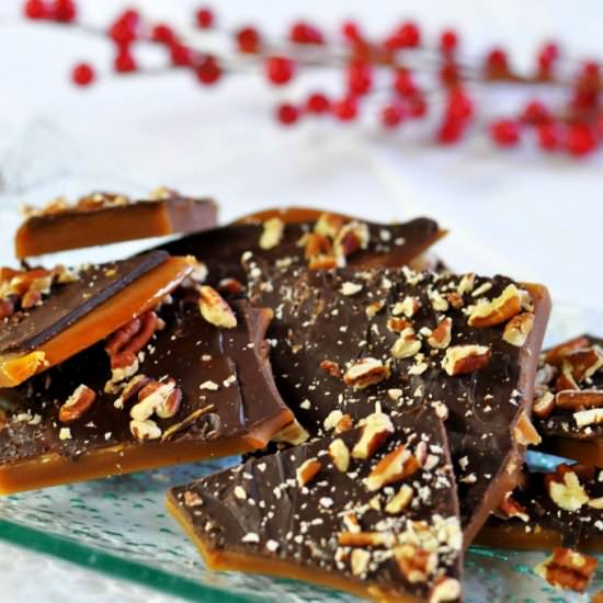 Pecan Toffee Chocolate Candy