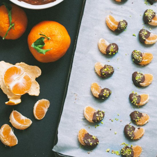 Chocolate Dipped Clementines