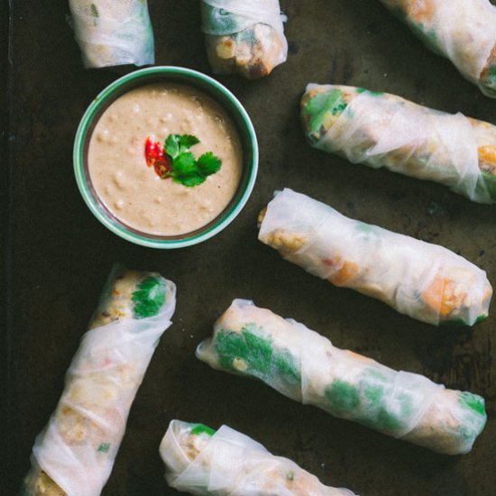 Hearty Salad Rolls