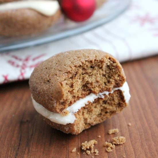 Gingerbread Ale Cookies w/ Eggnog