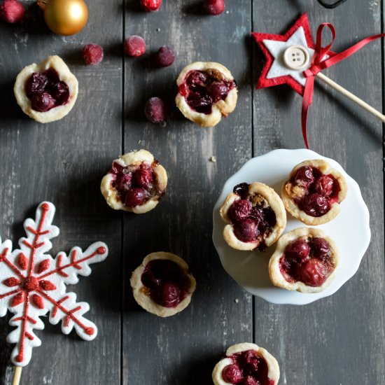 Cranberry Almond Butter Tarts