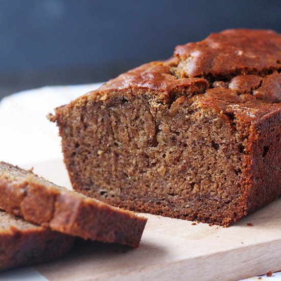 Gluten Free Banana Bread (DF and V)