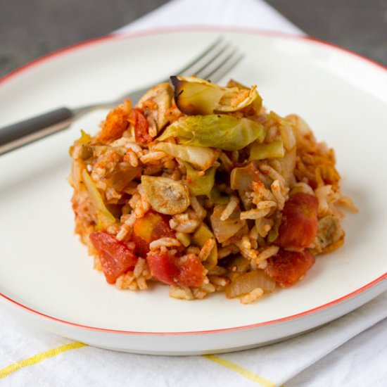 Vegetarian Unstuffed Cabbage