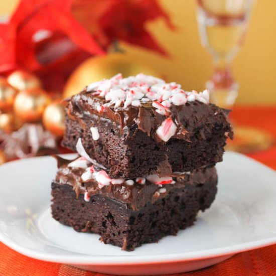 Chocolate Peppermint Brownies