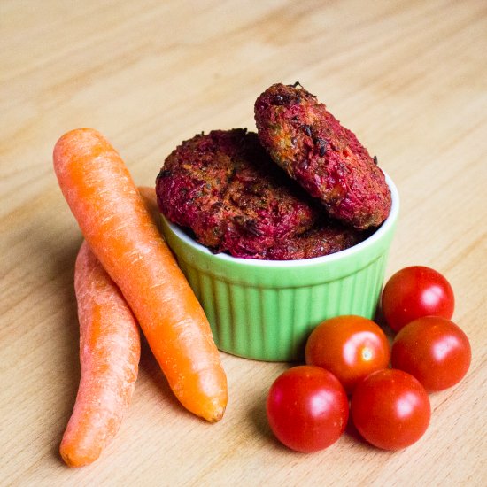 Beet and Meat Burgers