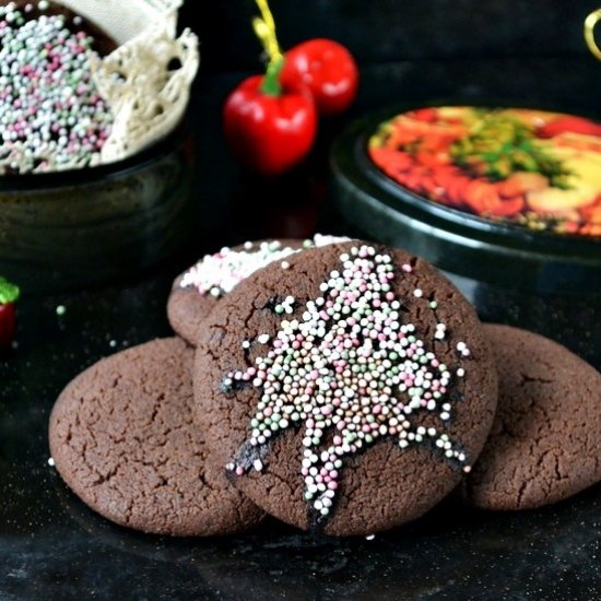 Christmas Chocolate Cookies