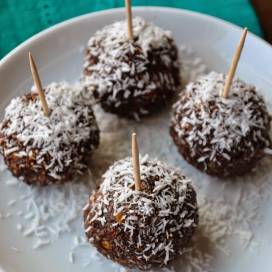 Sweet Coconut Fudge Truffles