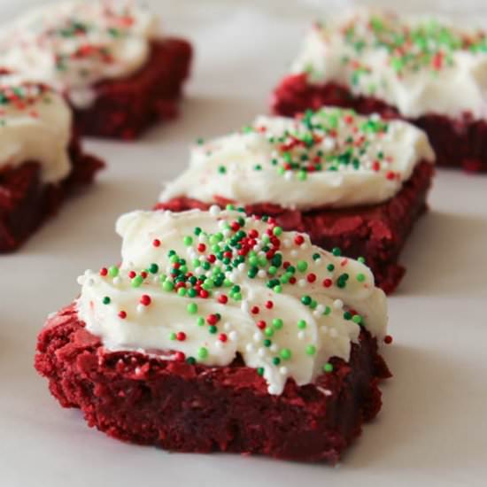 Red Velvet Brownies