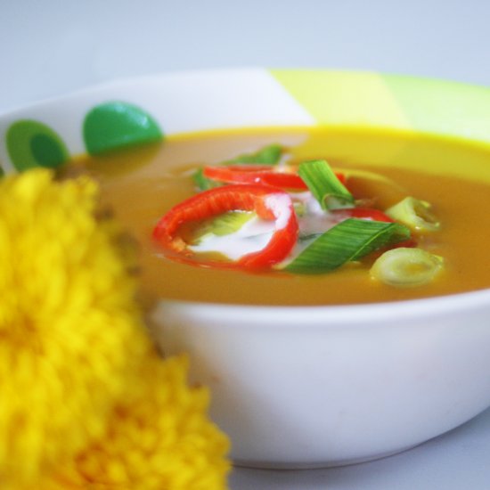 Spicy Pumpkin Soup Lifesaver