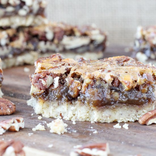 Maple Pecan Pie Bars