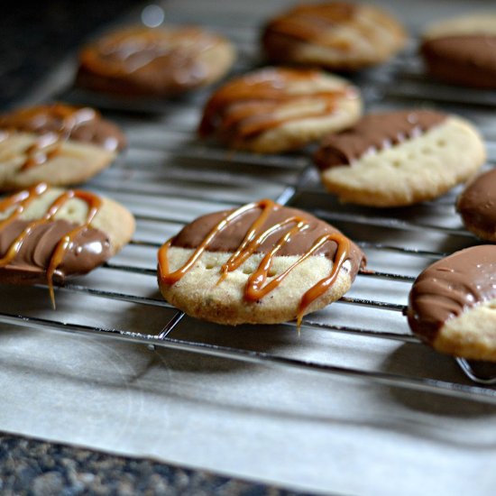 Brown Butter Bacon Shortbread