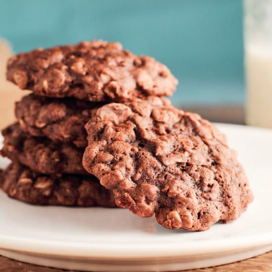 Chocolate Oatmeal Cookies