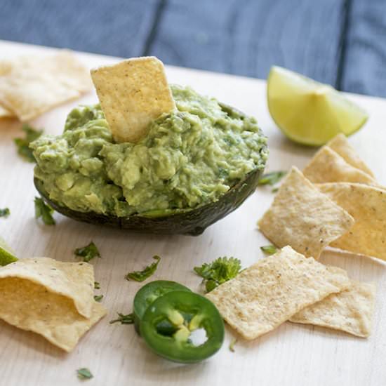 Basic Homemade Guacamole