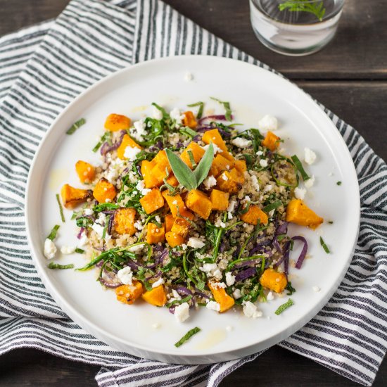 Butternut Squash Quinoa Bowl