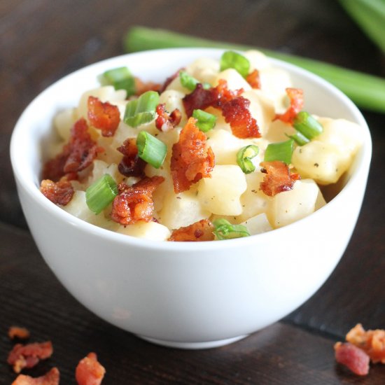 Crockpot Loaded Potatoes