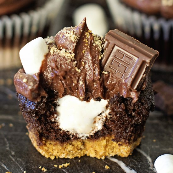 S’mores Cupcakes