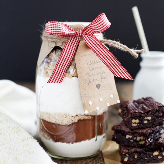 Walnut Cocoa Brownies