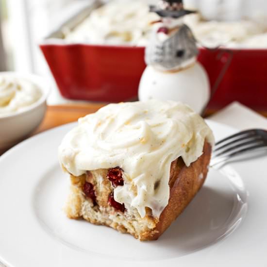 Christmas Morning Cinnamon Rolls