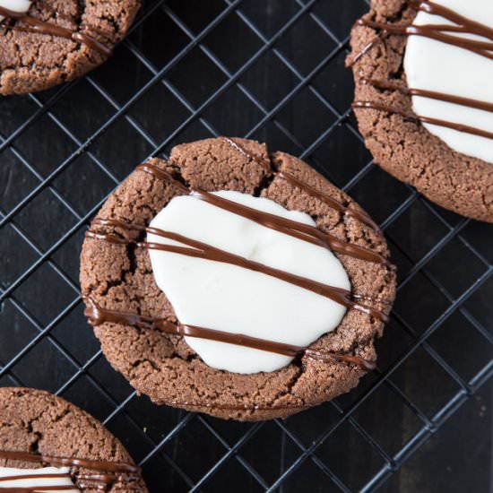 Peppermint patty chocolate cookies